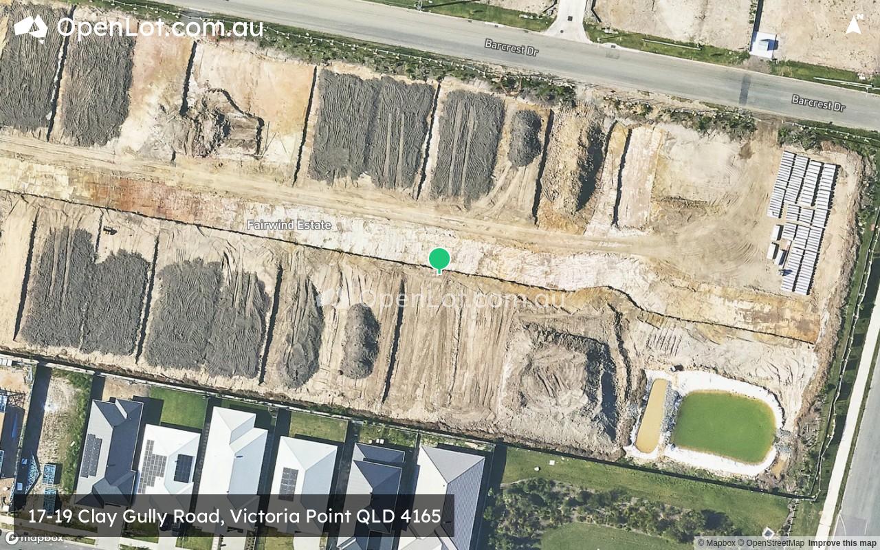 Satellite image for 17-19 Clay Gully Road, Victoria Point QLD 4165