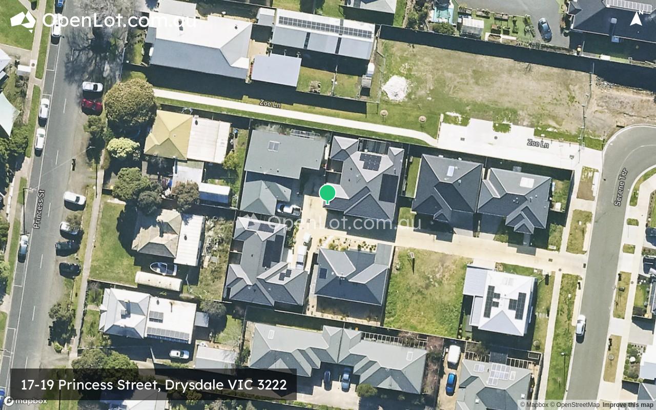 Satellite image for 17-19 Princess Street, Drysdale VIC 3222
