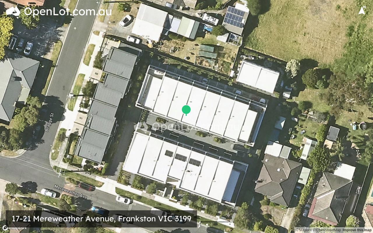 Satellite image for 17-21 Mereweather Avenue, Frankston VIC 3199