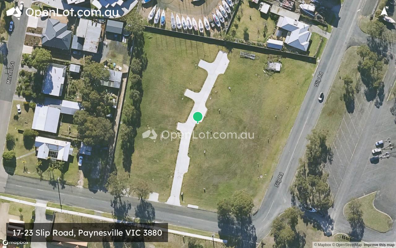 Satellite image for 17-23 Slip Road, Paynesville VIC 3880