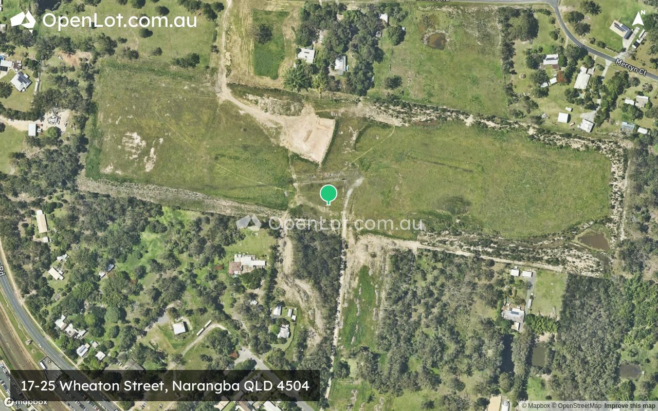 Satellite image for 17-25 Wheaton Street, Narangba QLD 4504