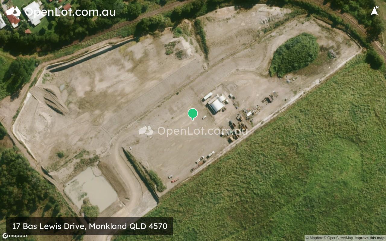 Satellite image for 17 Bas Lewis Drive, Monkland QLD 4570