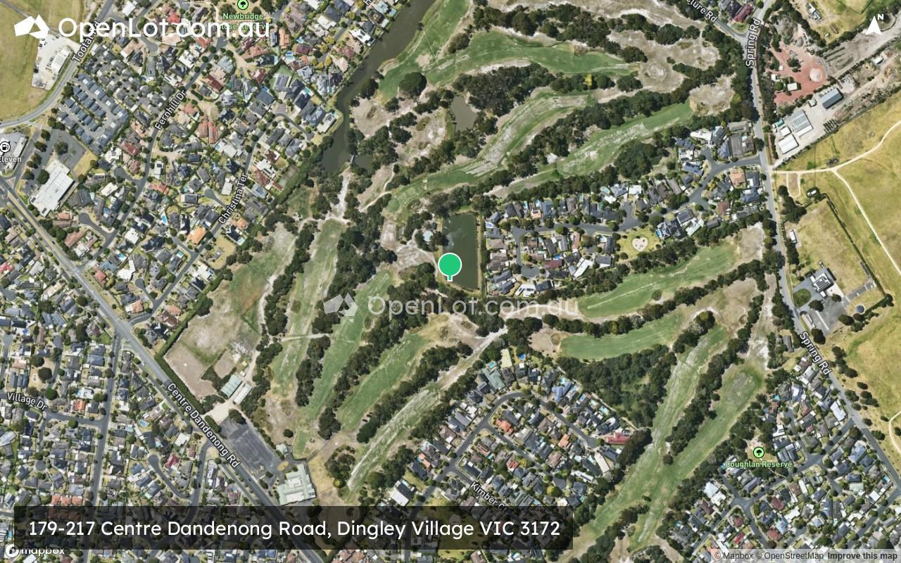 Satellite image for 179-217 Centre Dandenong Road, Dingley Village VIC 3172