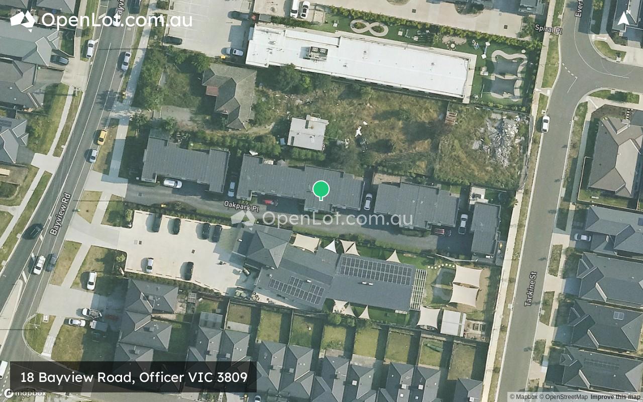 Satellite image for 18 Bayview Road, Officer VIC 3809