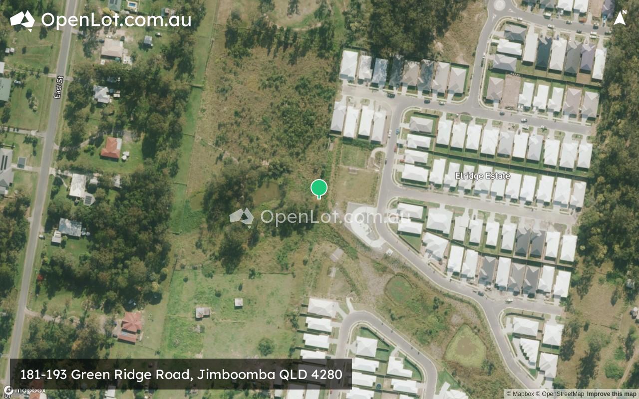 Satellite image for 181-193 Green Ridge Road, Jimboomba QLD 4280