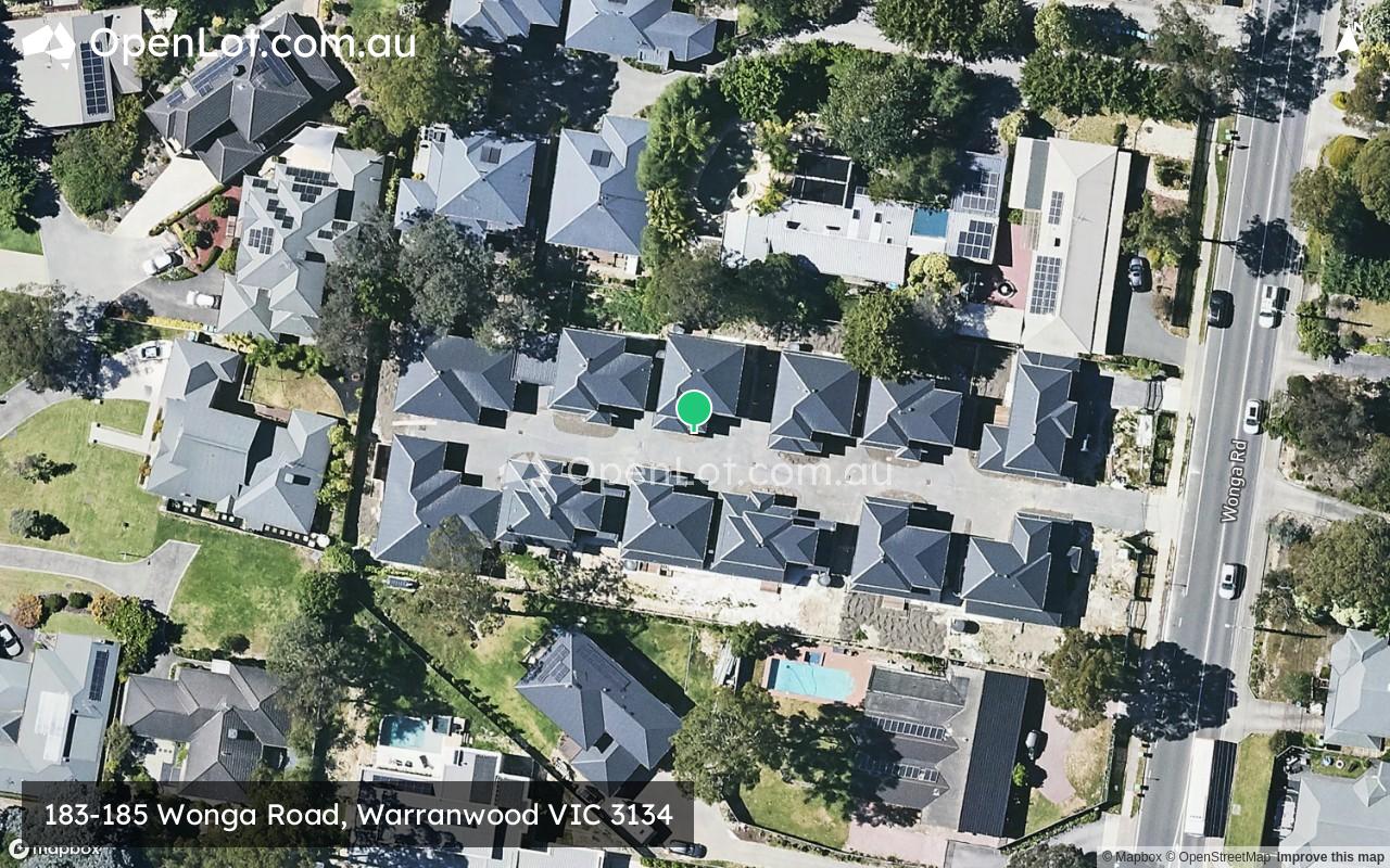 Satellite image for 183-185 Wonga Road, Warranwood VIC 3134