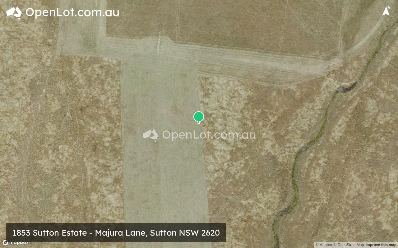 Satellite image for 1853 Sutton Estate - Majura Lane, Sutton NSW 2620