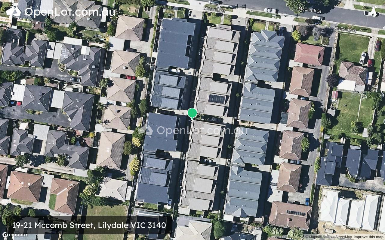 Satellite image for 19-21 Mccomb Street, Lilydale VIC 3140