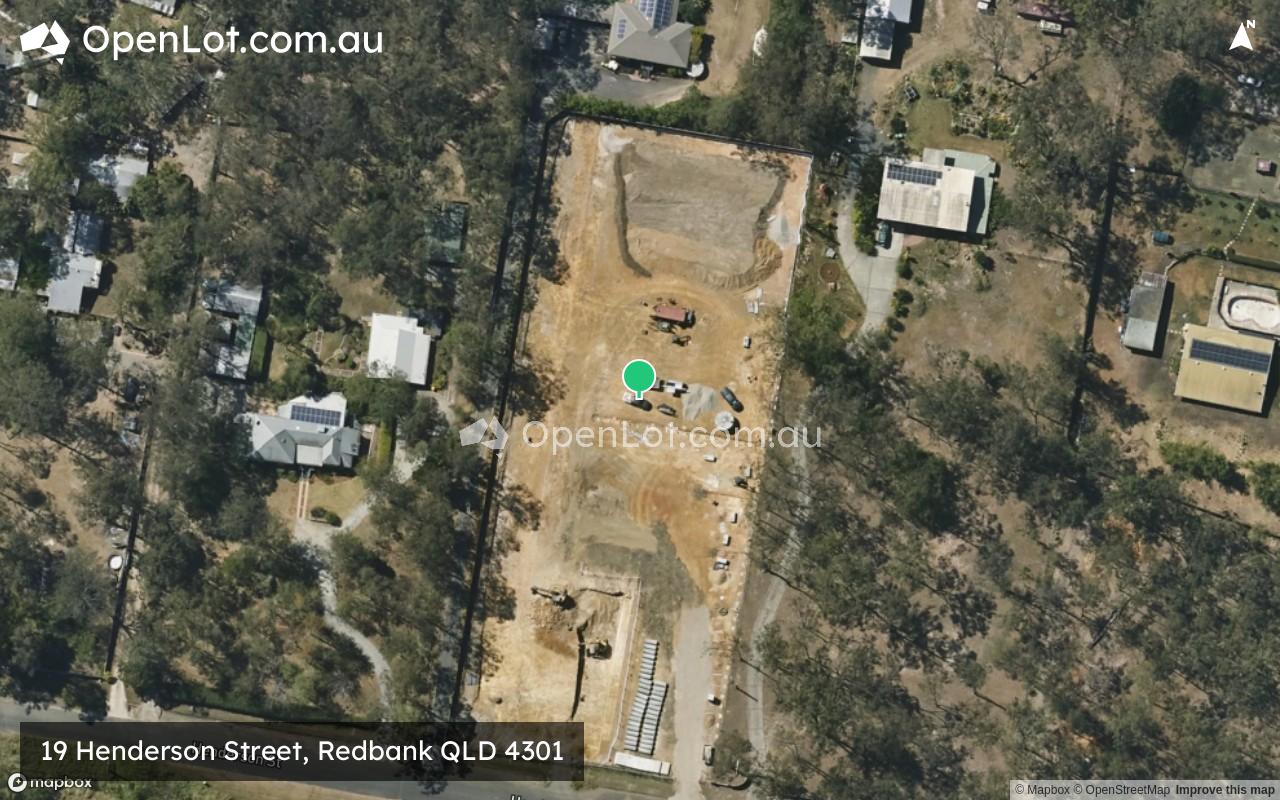 Satellite image for 19 Henderson Street, Redbank QLD 4301