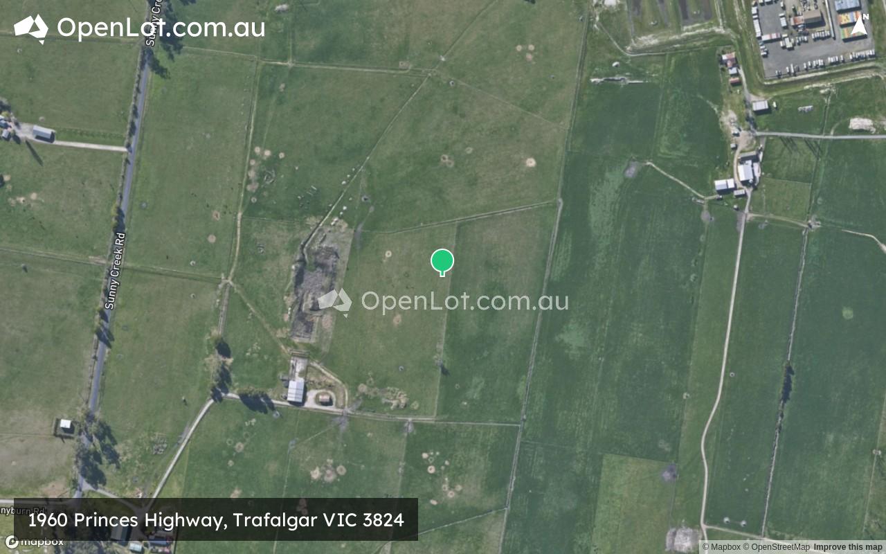 Satellite image for 1960 Princes Highway, Trafalgar VIC 3824