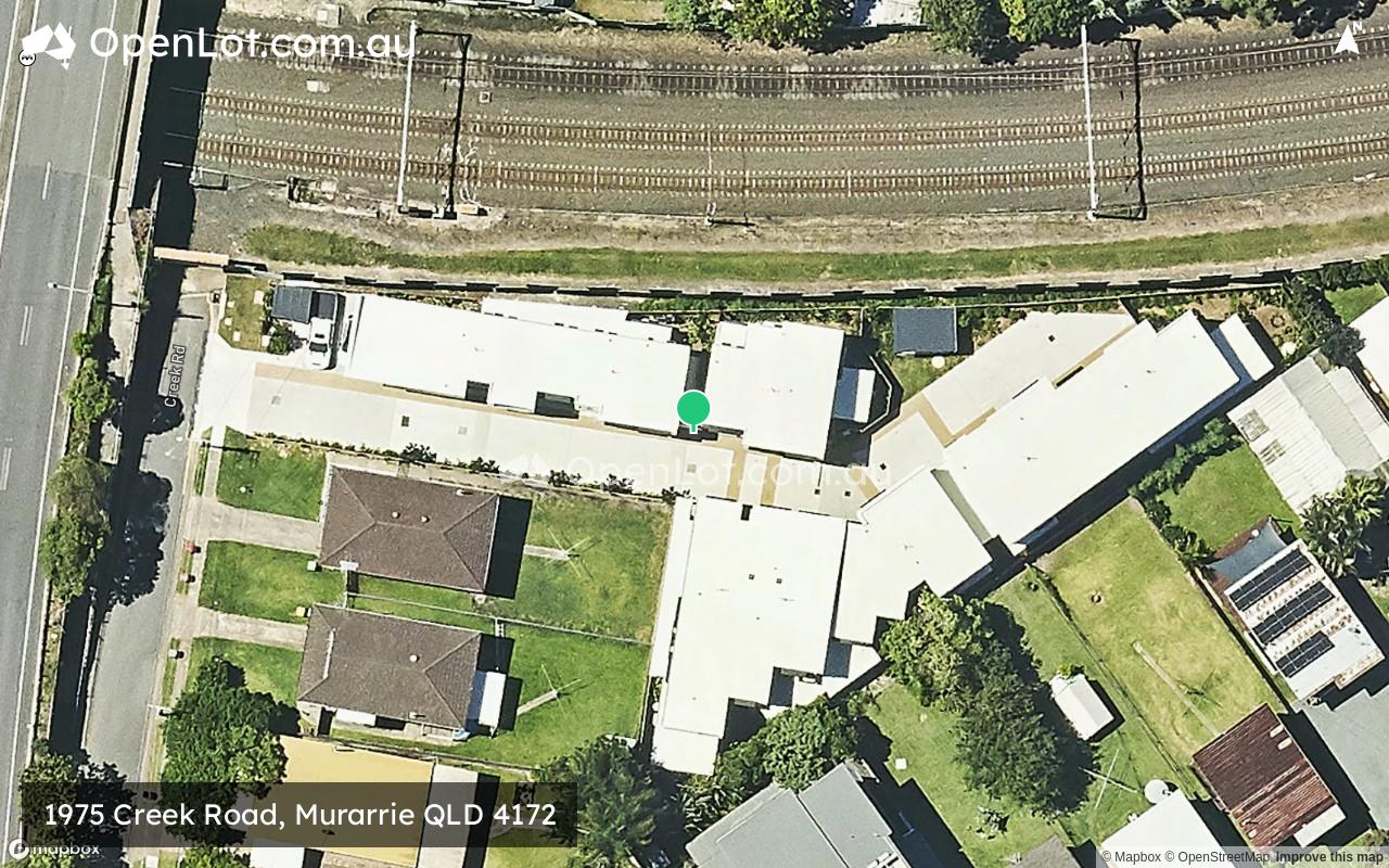 Satellite image for 1975 Creek Road, Murarrie QLD 4172
