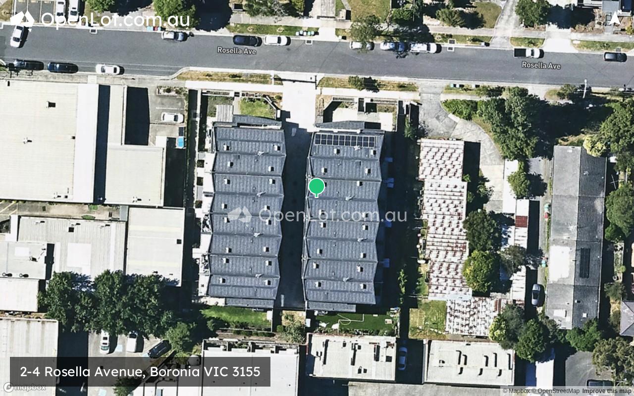 Satellite image for 2-4 Rosella Avenue, Boronia VIC 3155