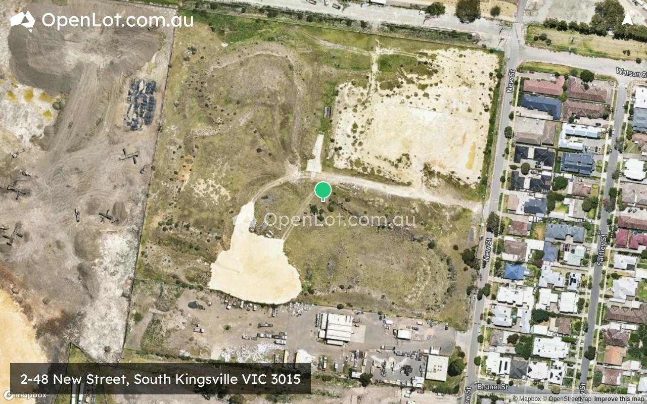 Satellite image for 2-48 New Street, South Kingsville VIC 3015