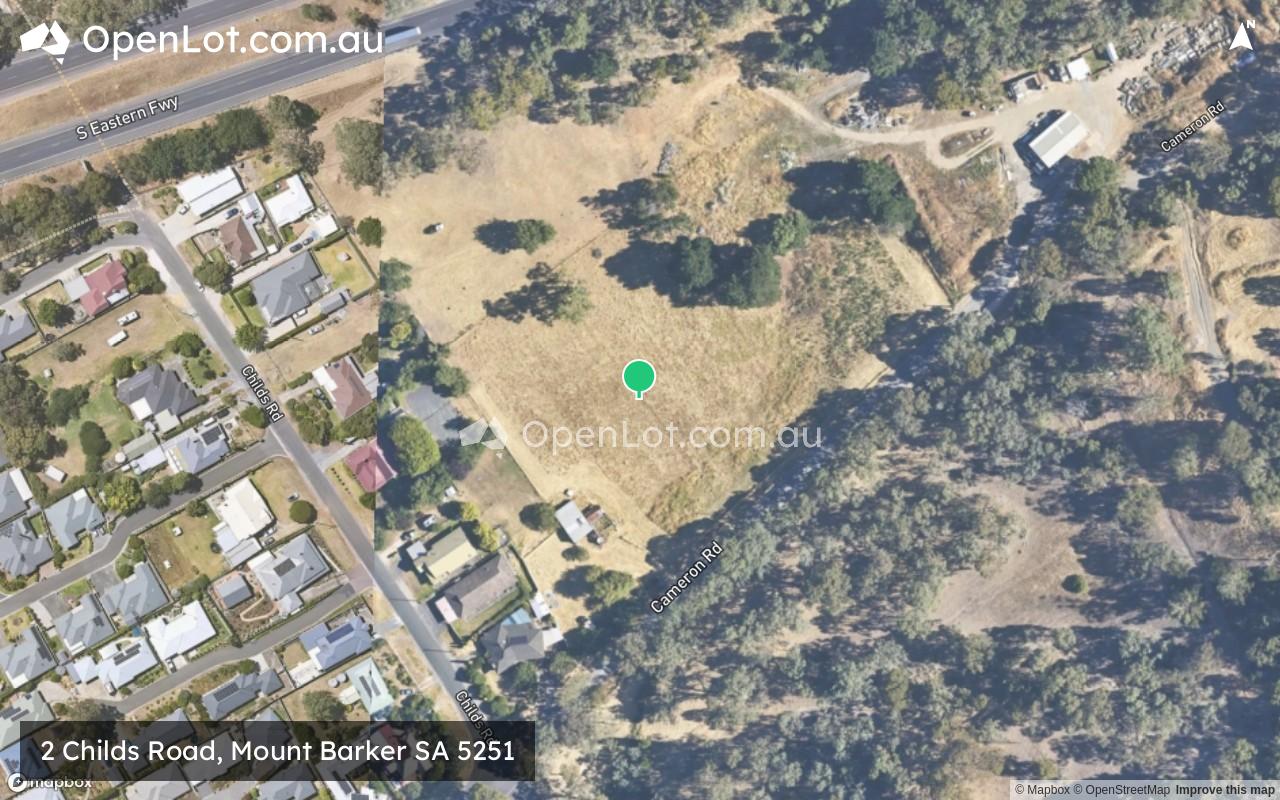 Satellite image for 2 Childs Road, Mount Barker SA 5251