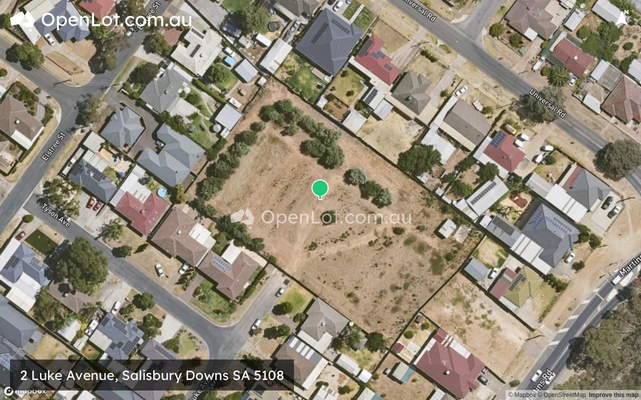 Satellite image for 2 Luke Avenue, Salisbury Downs SA 5108