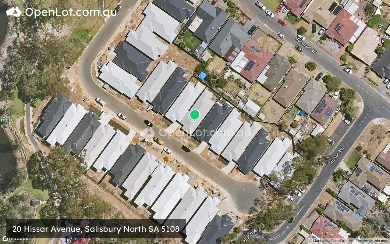 Satellite image for 20 Hissar Avenue, Salisbury North SA 5108