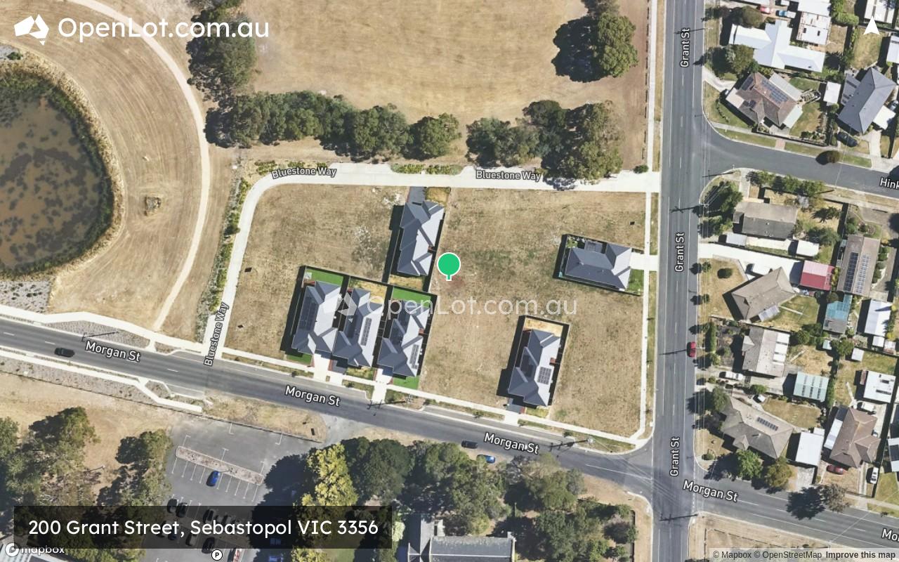 Satellite image for 200 Grant Street, Sebastopol VIC 3356