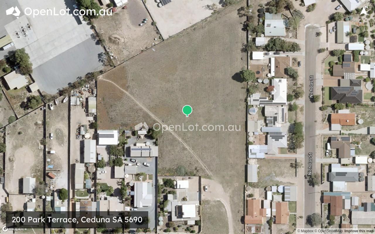 Satellite image for 200 Park Terrace, Ceduna SA 5690