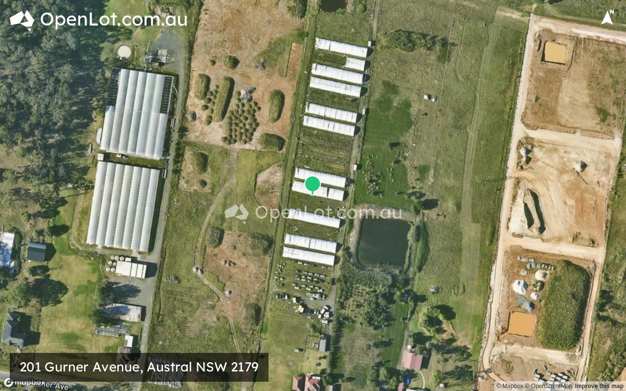 Satellite image for 201 Gurner Avenue, Austral NSW 2179