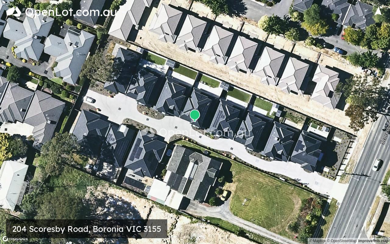 Satellite image for 204 Scoresby Road, Boronia VIC 3155