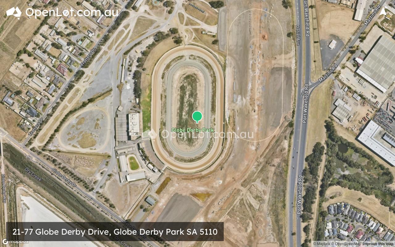 Satellite image for 21-77 Globe Derby Drive, Globe Derby Park SA 5110