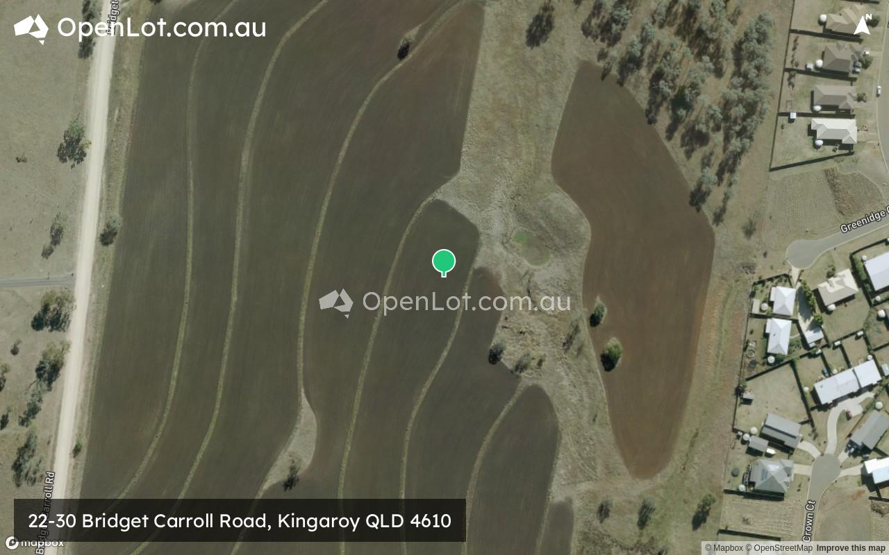 Satellite image for 22-30 Bridget Carroll Road, Kingaroy QLD 4610