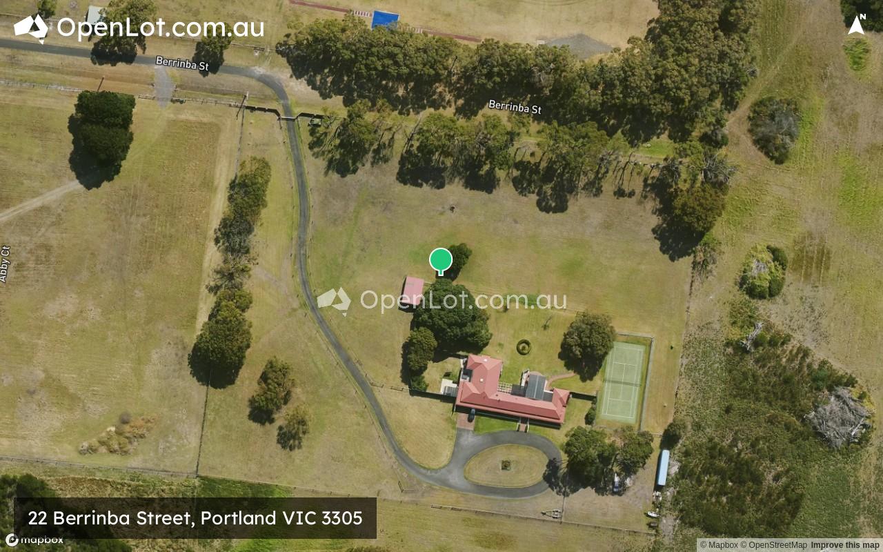 Satellite image for 22 Berrinba Street, Portland VIC 3305