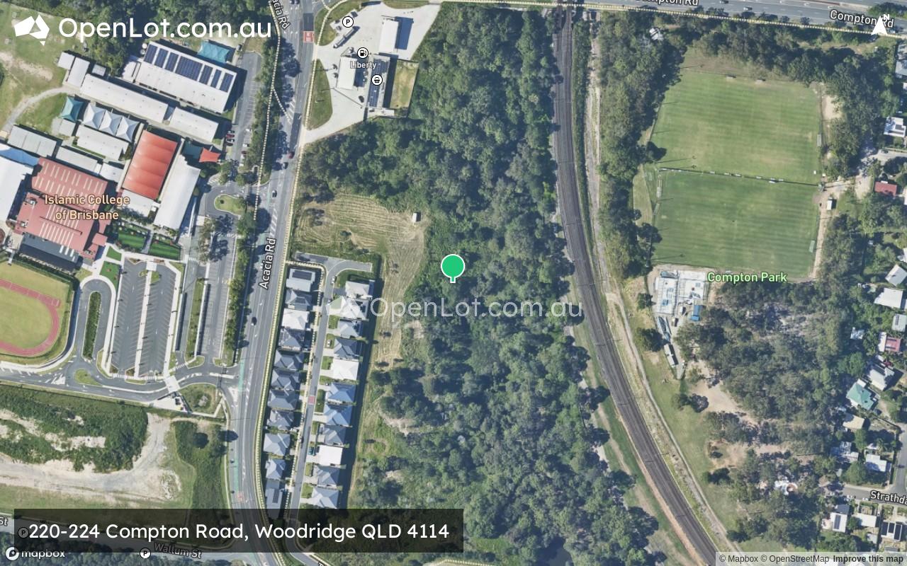 Satellite image for 220-224 Compton Road, Woodridge QLD 4114