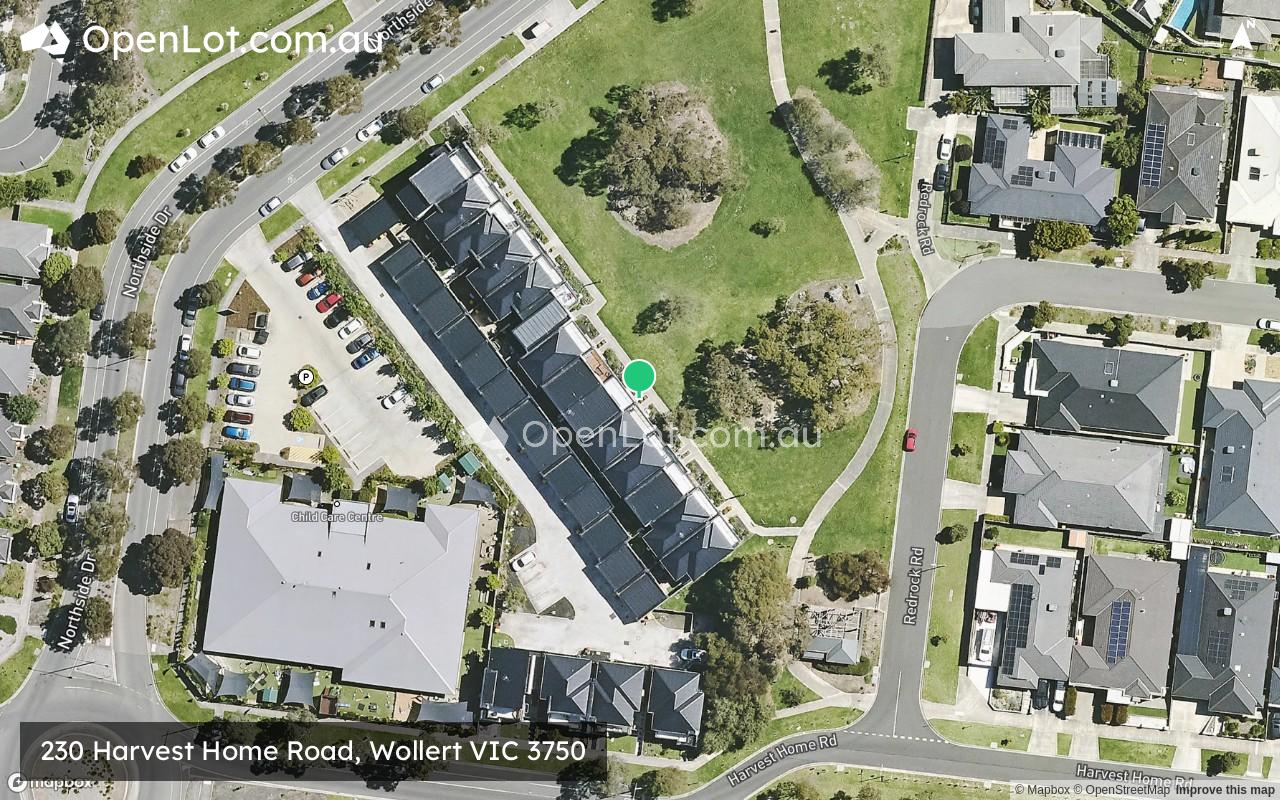 Satellite image for 230 Harvest Home Road, Wollert VIC 3750