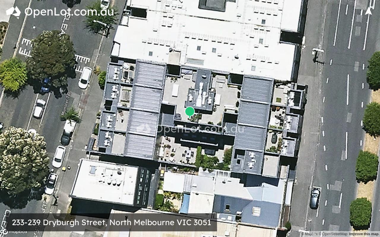 Satellite image for 233-239 Dryburgh Street, North Melbourne VIC 3051