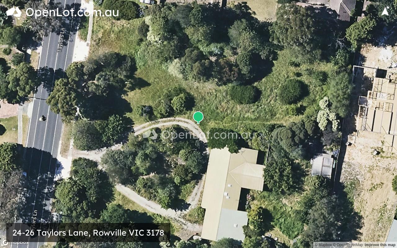 Satellite image for 24-26 Taylors Lane, Rowville VIC 3178