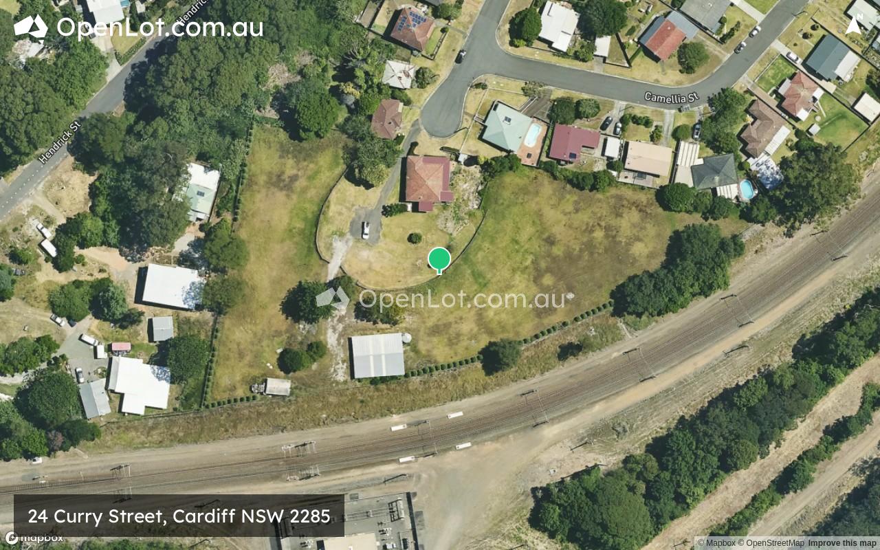 Satellite image for 24 Curry Street, Cardiff NSW 2285
