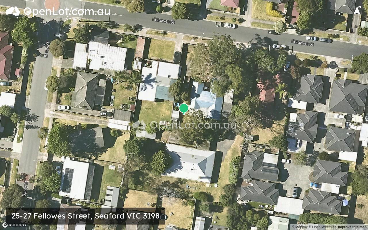 Satellite image for 25-27 Fellowes Street, Seaford VIC 3198