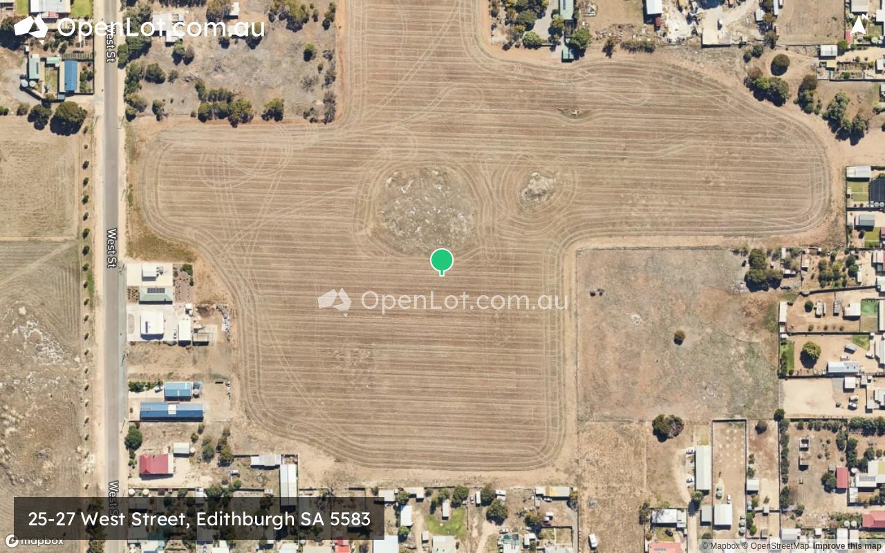 Satellite image for 25-27 West Street, Edithburgh SA 5583