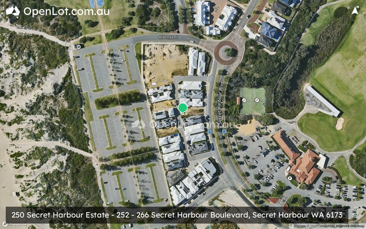 Satellite image for 250 Secret Harbour Estate - 252 - 266 Secret Harbour Boulevard, Secret Harbour WA 6173