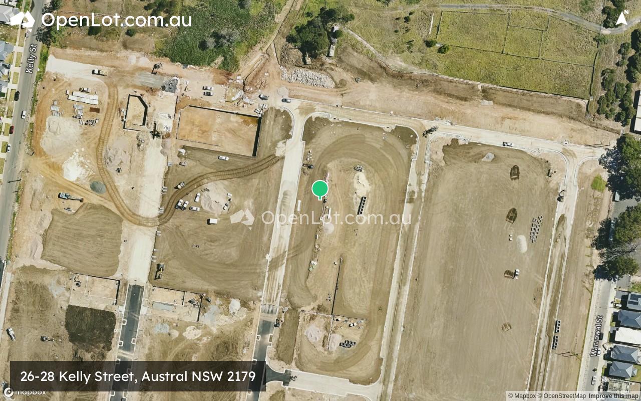 Satellite image for 26-28 Kelly Street, Austral NSW 2179