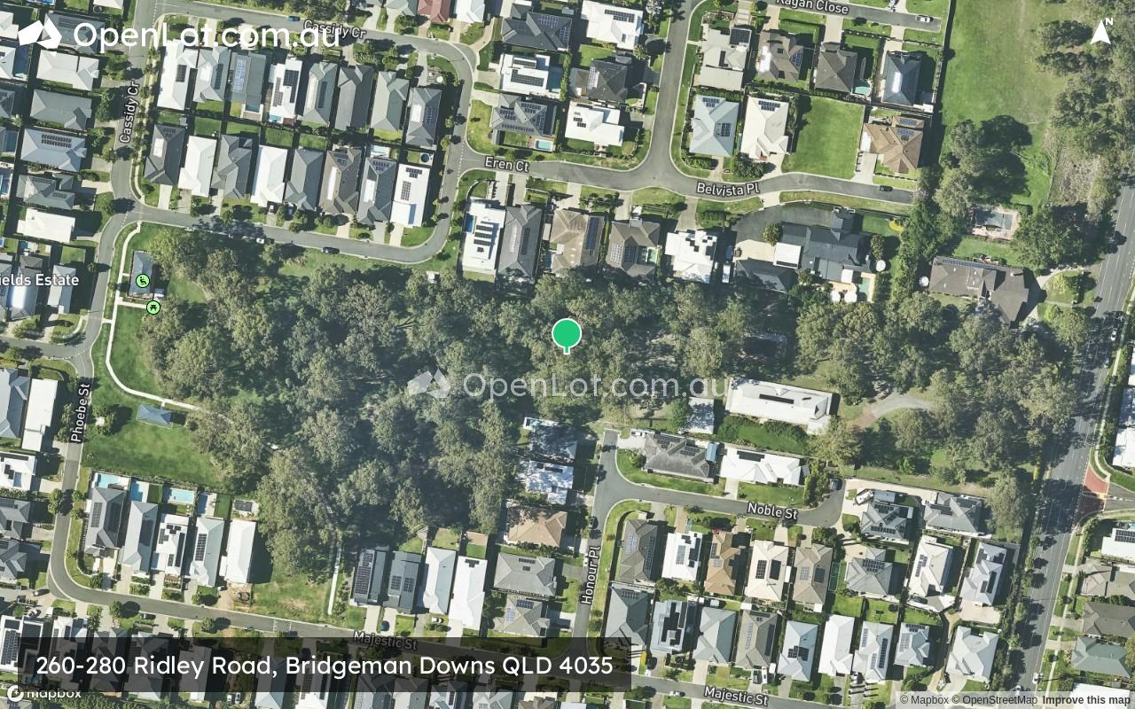 Satellite image for 260-280 Ridley Road, Bridgeman Downs QLD 4035