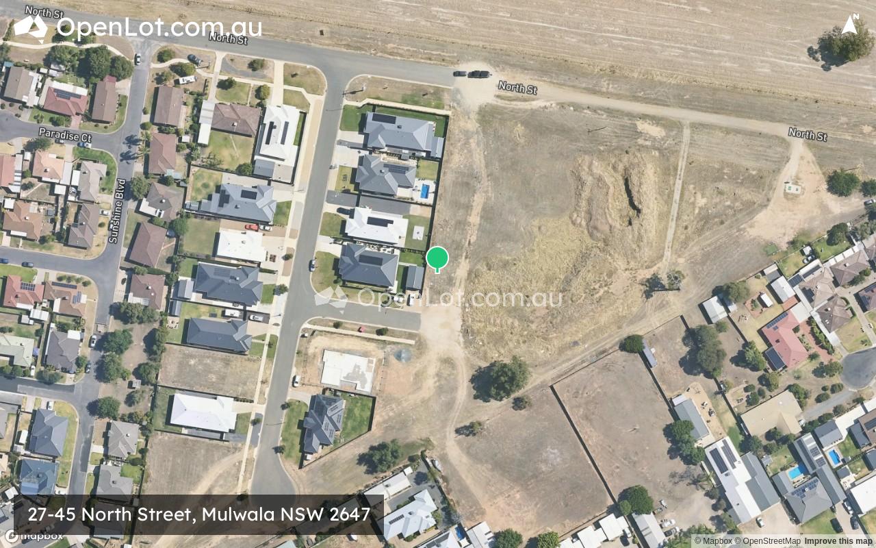 Satellite image for 27-45 North Street, Mulwala NSW 2647