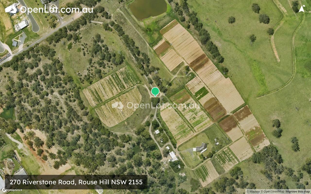 Satellite image for 270 Riverstone Road, Rouse Hill NSW 2155