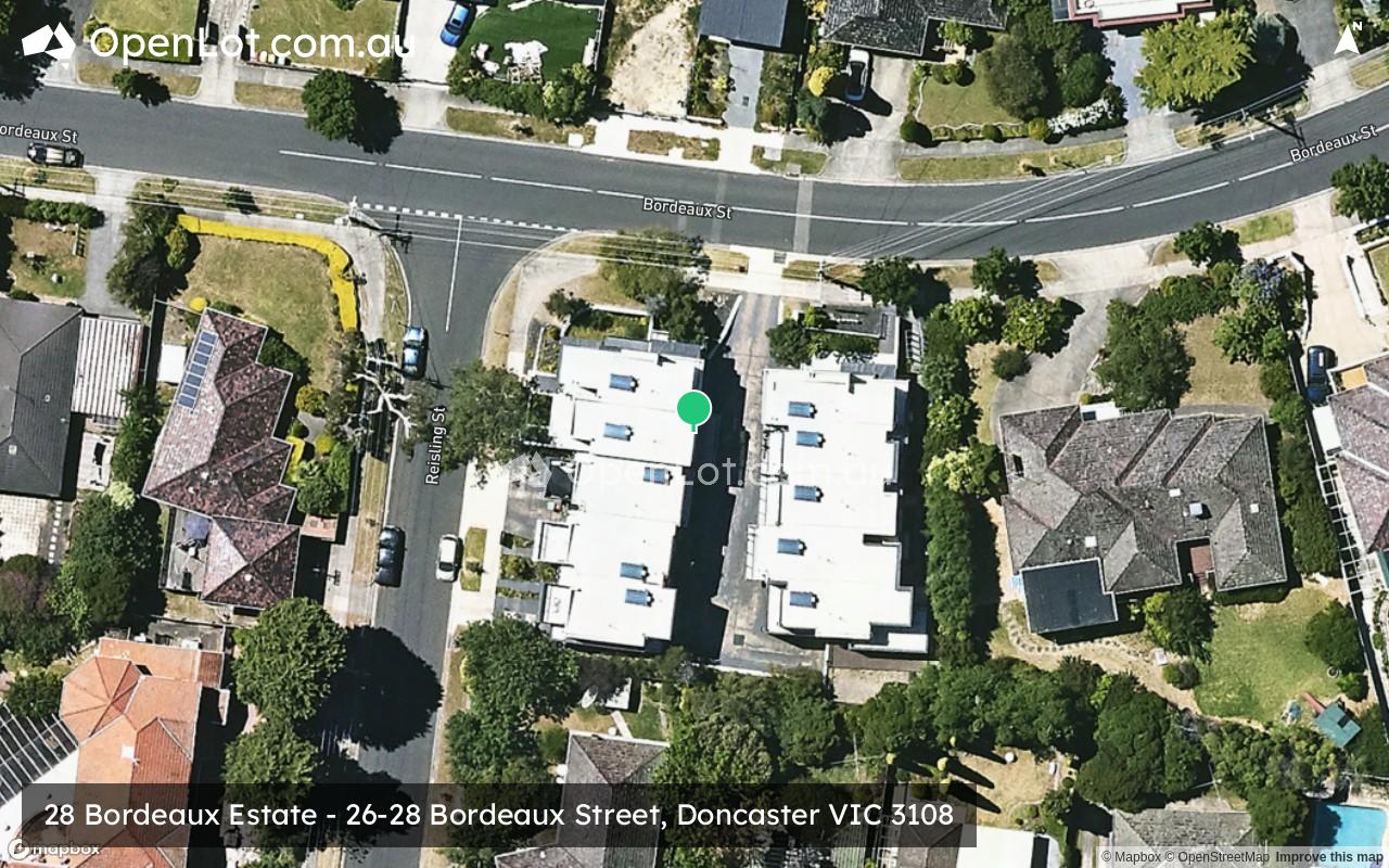 Satellite image for 28 Bordeaux Estate - 26-28 Bordeaux Street, Doncaster VIC 3108