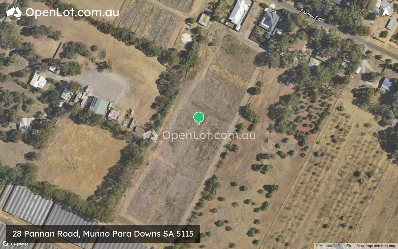 Satellite image for 28 Pannan Road, Munno Para Downs SA 5115