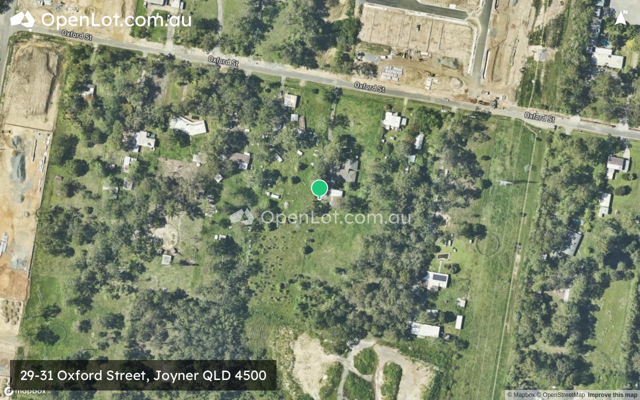 Satellite image for 29-31 Oxford Street, Joyner QLD 4500