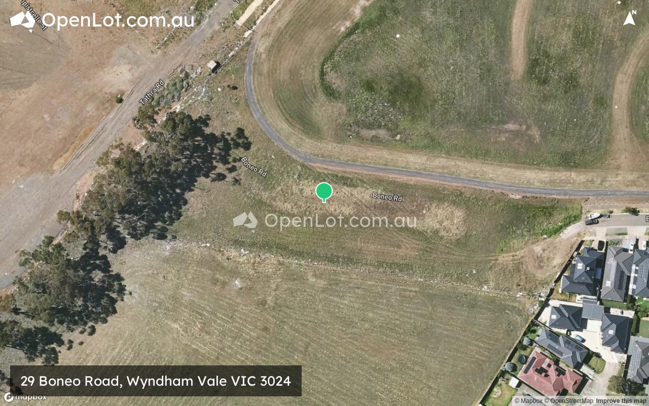 Satellite image for 29 Boneo Road, Wyndham Vale VIC 3024