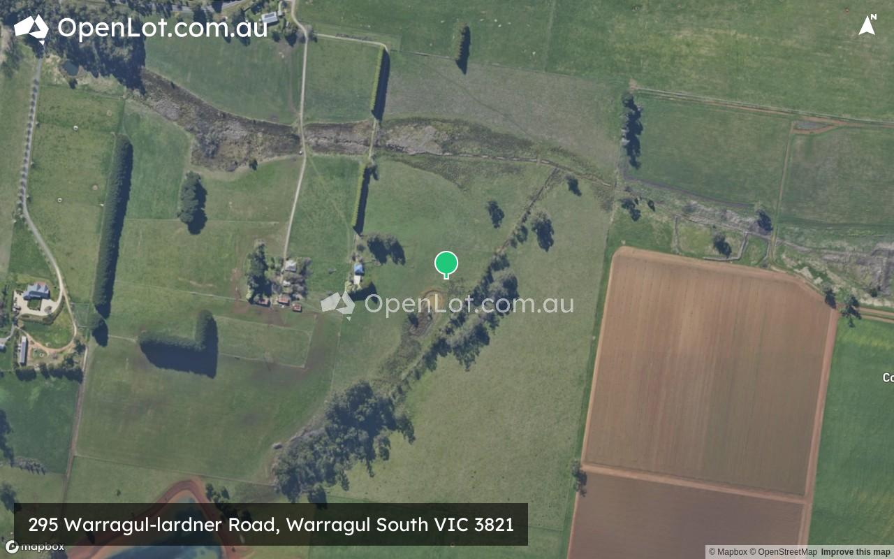 Satellite image for 295 Warragul-lardner Road, Warragul South VIC 3821