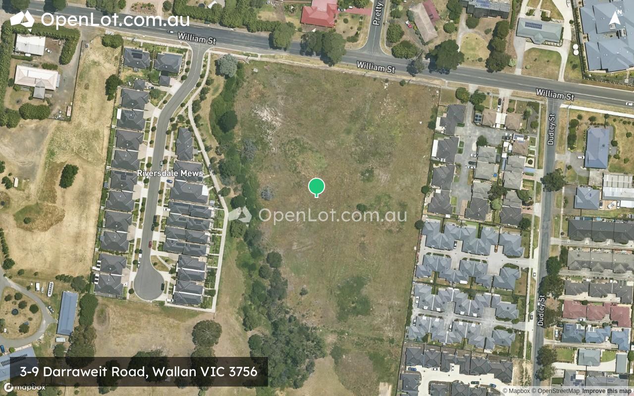 Satellite image for 3-9 Darraweit Road, Wallan VIC 3756