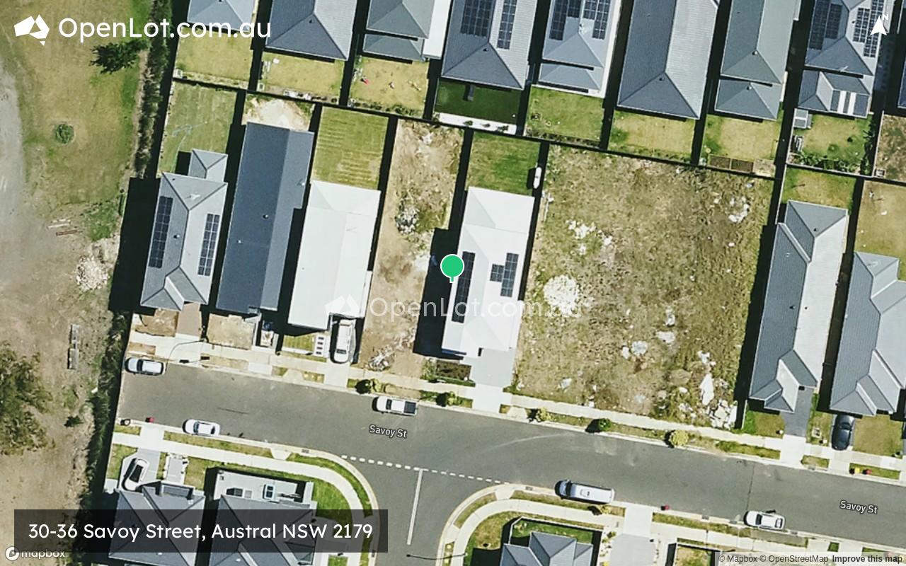 Satellite image for 30-36 Savoy Street, Austral NSW 2179
