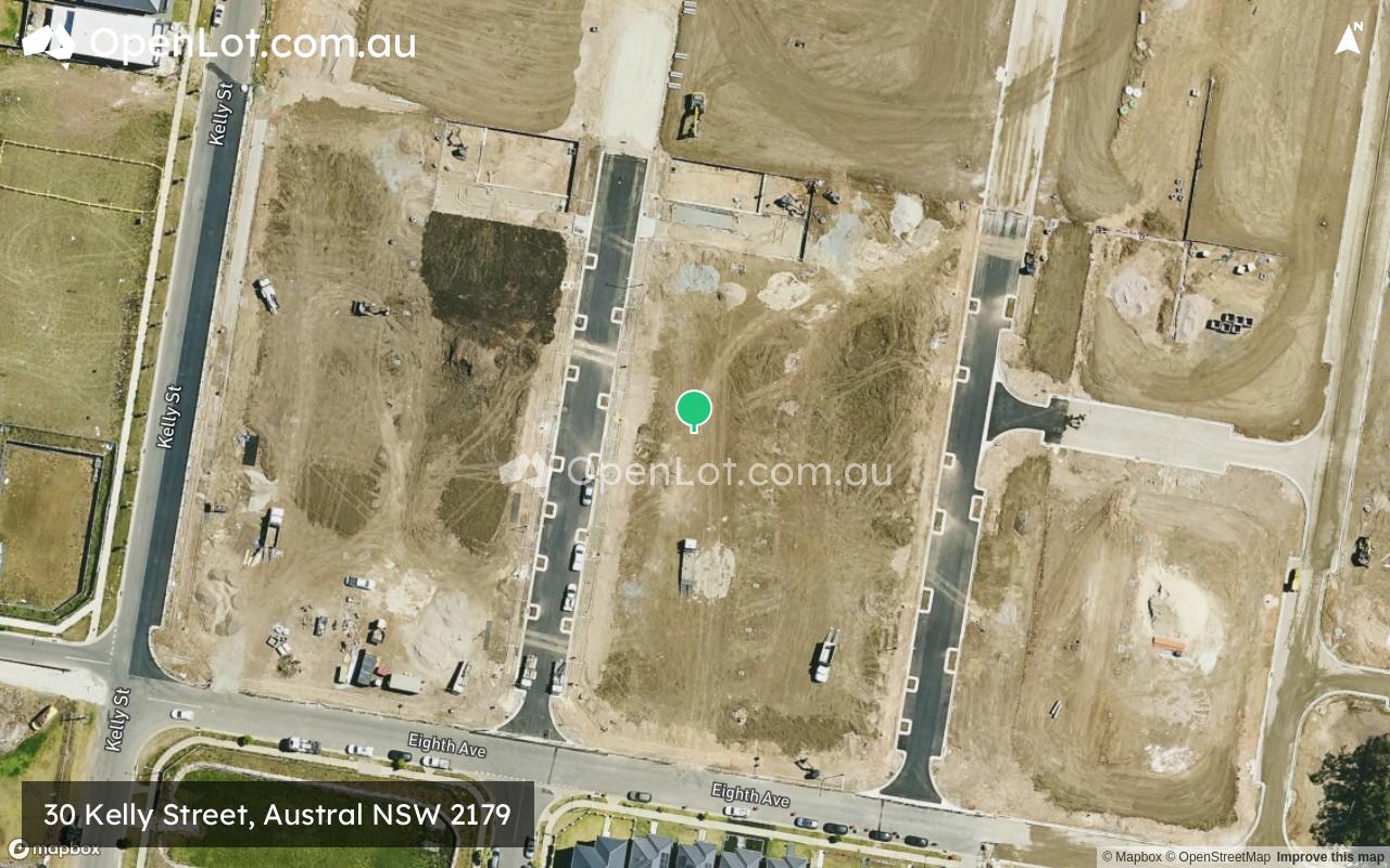 Satellite image for 30 Kelly Street, Austral NSW 2179