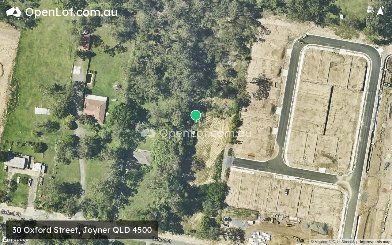 Satellite image for 30 Oxford Street, Joyner QLD 4500