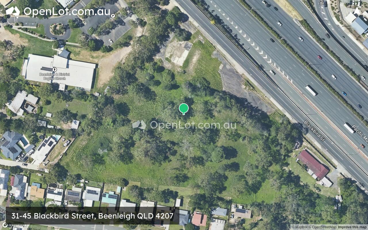 Satellite image for 31-45 Blackbird Street, Beenleigh QLD 4207