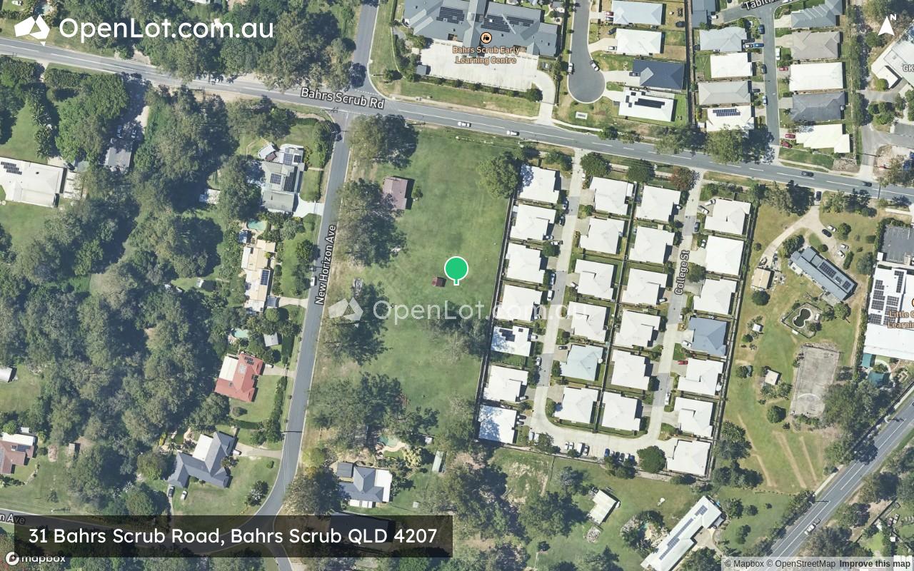 Satellite image for 31 Bahrs Scrub Road, Bahrs Scrub QLD 4207